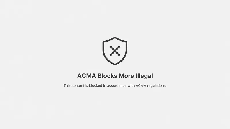 Tindakan Terbaru ACMA Terhadap Situs Judi Daring Ilegal